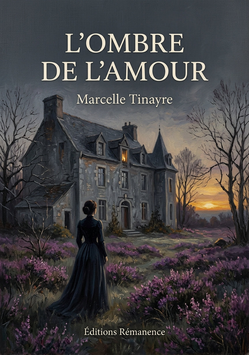 Livre L’Ombre de l’amour par Marcelle Tinayre - Couverture - Editions Remanence