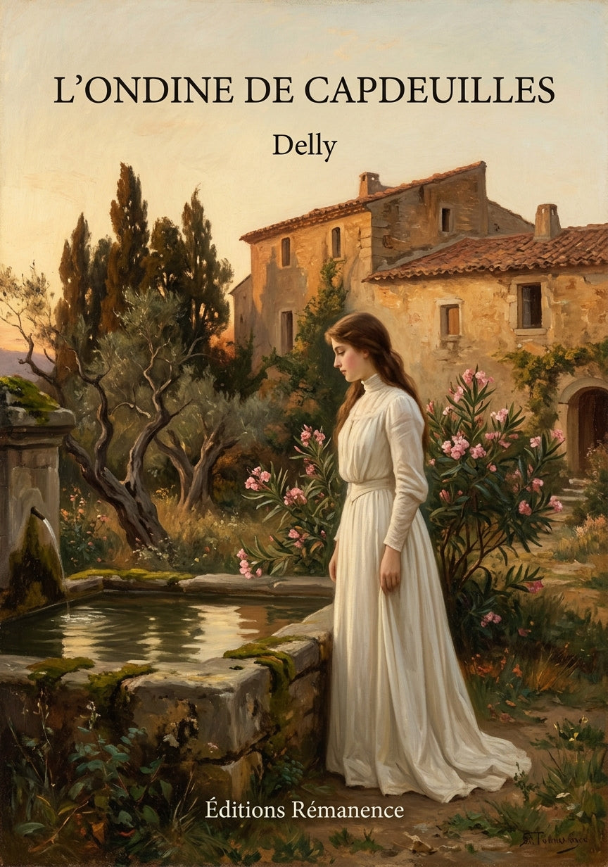 Livre L’Ondine de Capdeuilles par Delly - Couverture - Editions Remanence