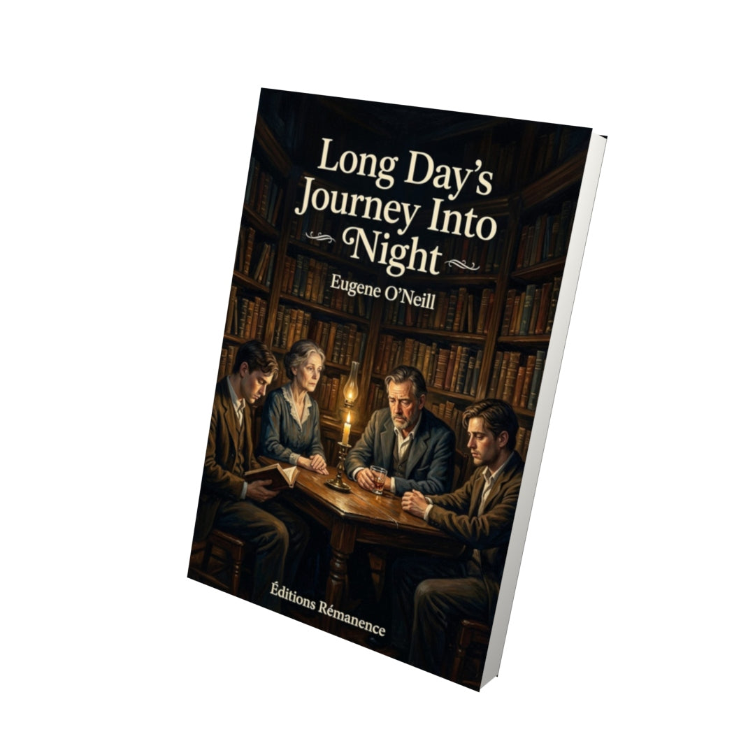 Livre Long Day's Journey Into Night – Eugene O'Neill - Vue 3D - Editions Remanence
