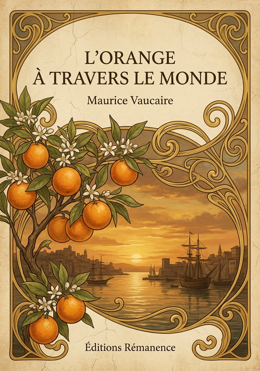 Livre L’Orange à travers le monde par Maurice Vaucaire - Couverture - Editions Remanence