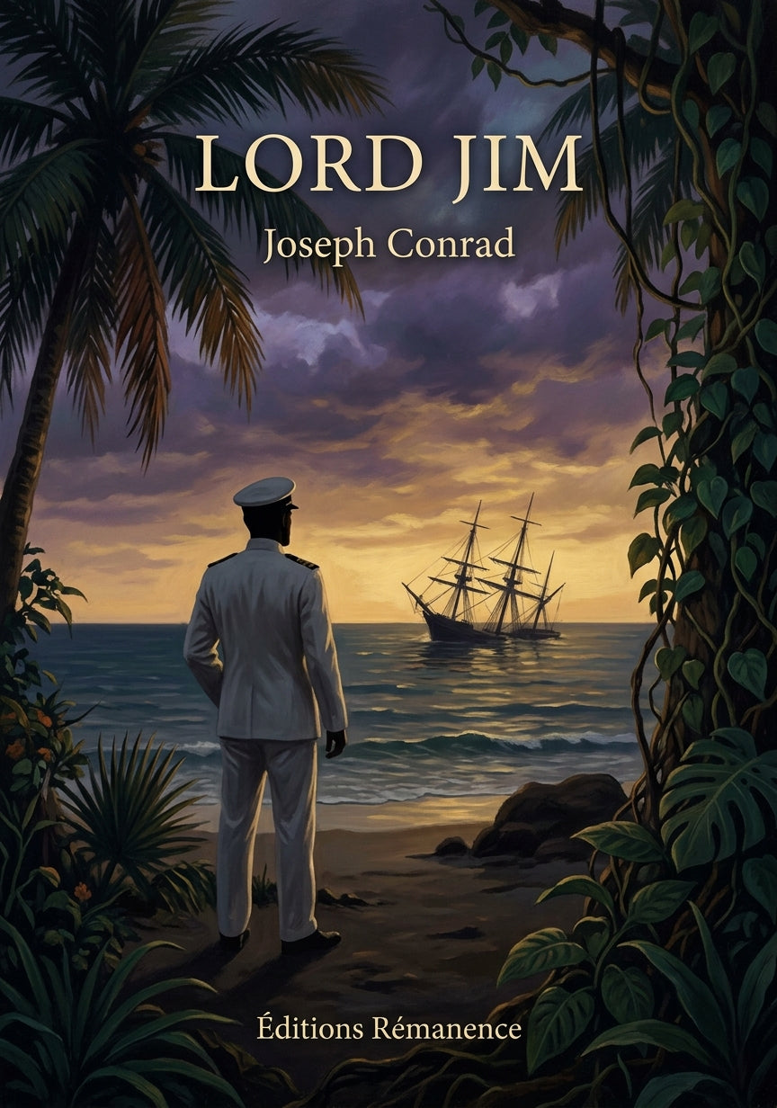 Livre Lord Jim par Joseph Conrad - Couverture - Editions Remanence