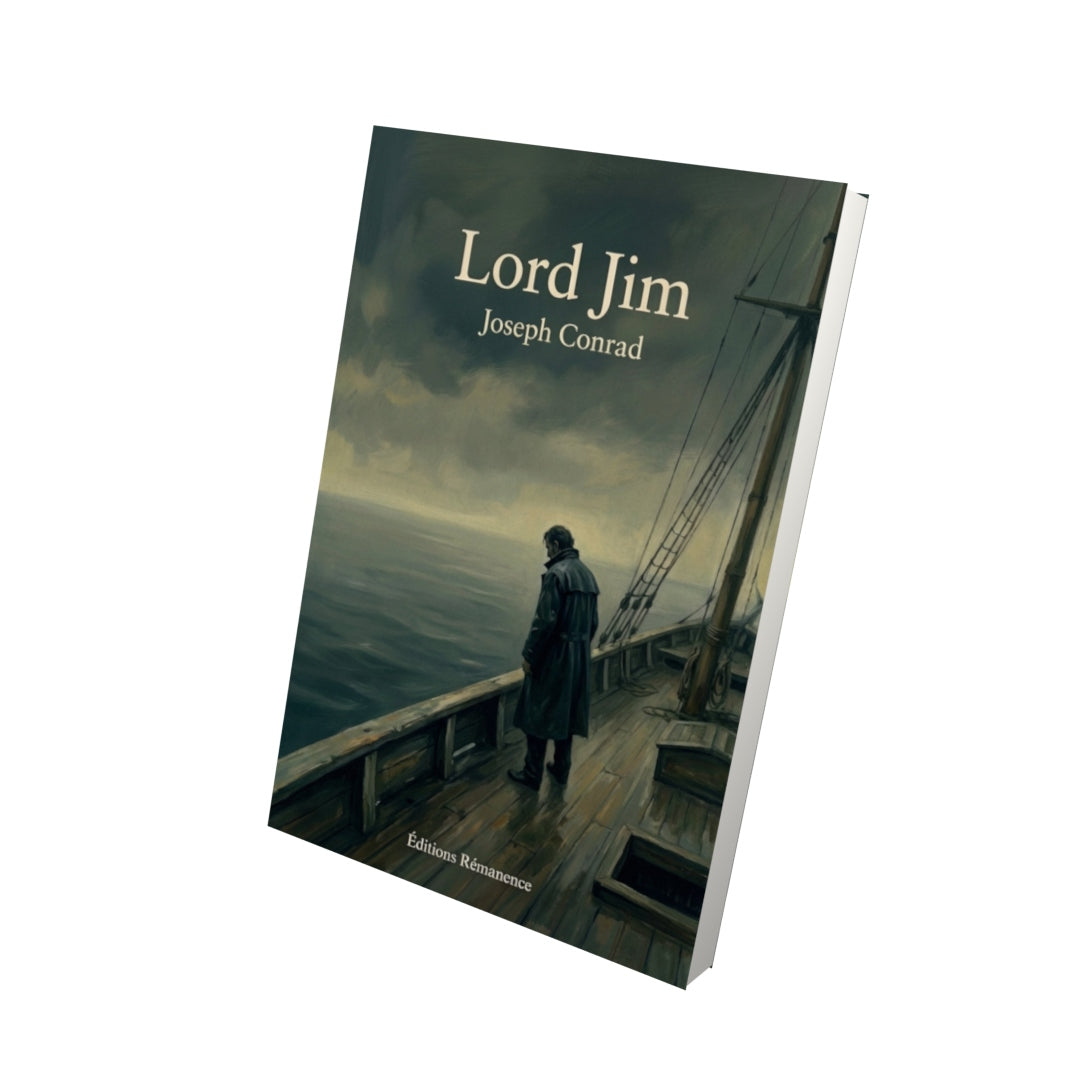 Livre Lord Jim – Joseph Conrad - Vue 3D - Editions Remanence