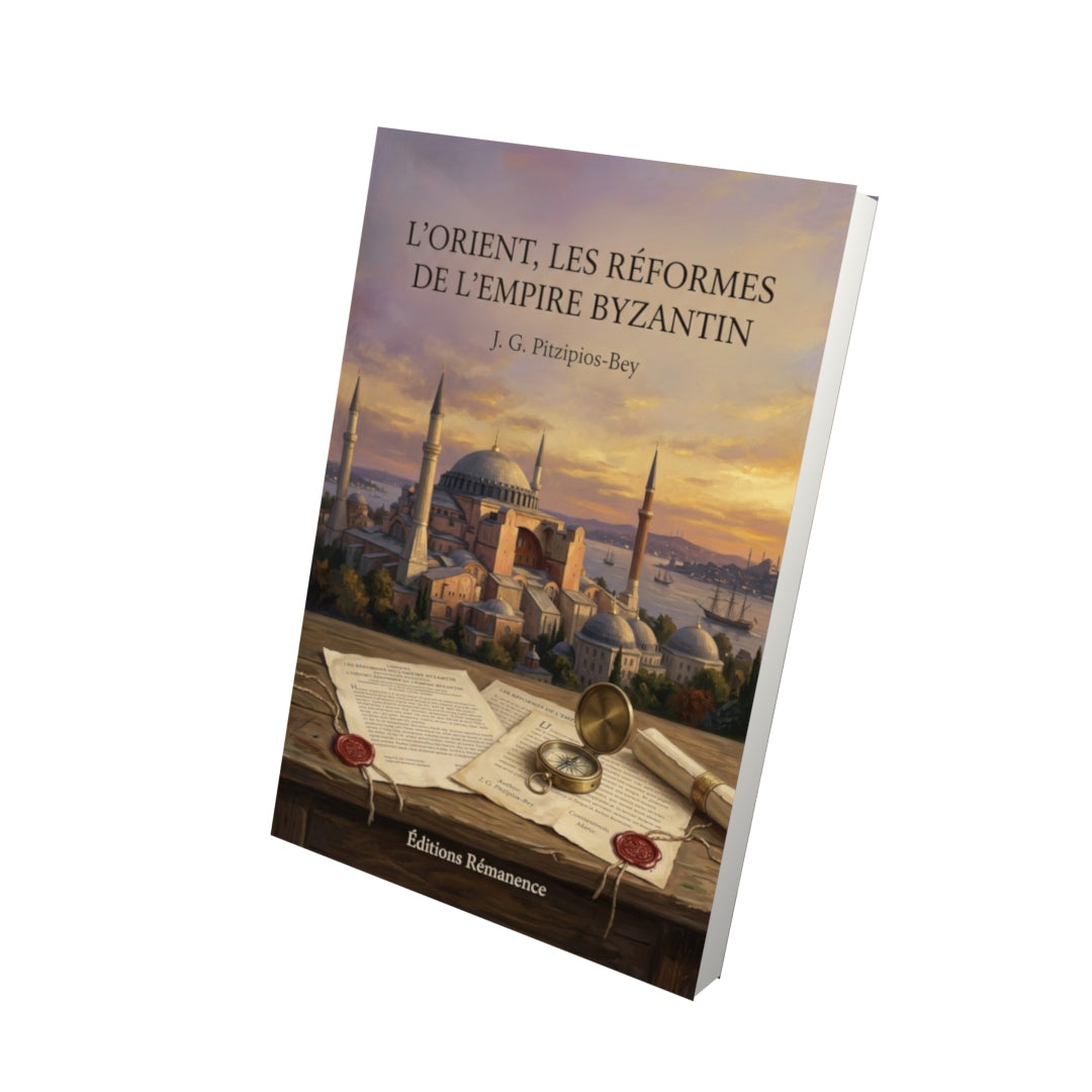 Livre L’Orient, les réformes de l’Empire byzantin par J. G. Pitzipios-Bey - Vue 3D - Editions Remanence