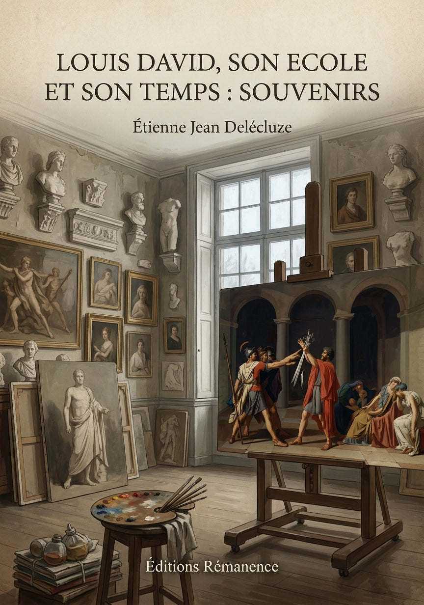 Louis David, Son Ecole et Son Temps : Souvenirs - Étienne Jean Delécluze (Couverture)