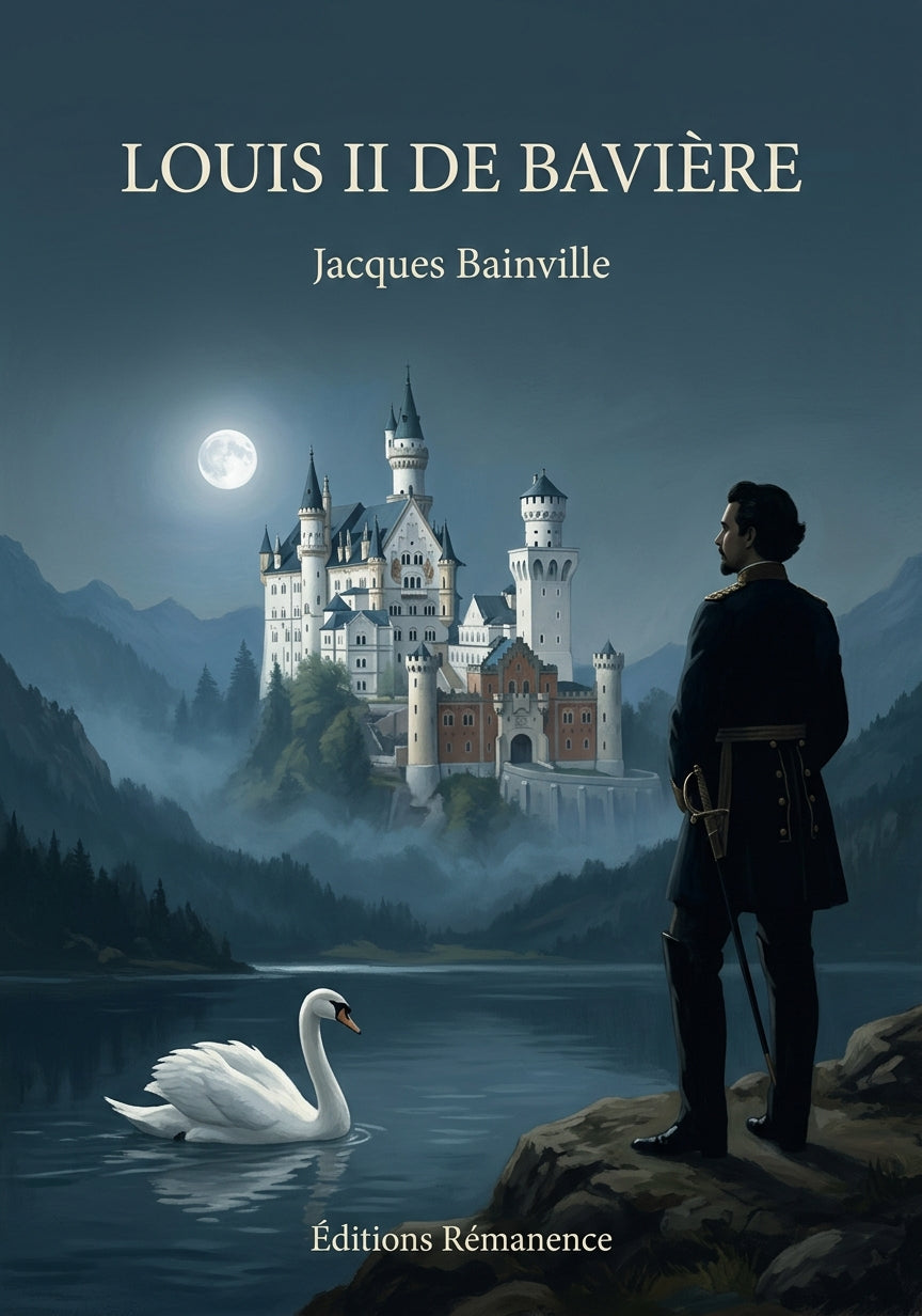 Livre Louis II de Bavière par Jacques Bainville - Couverture - Editions Remanence