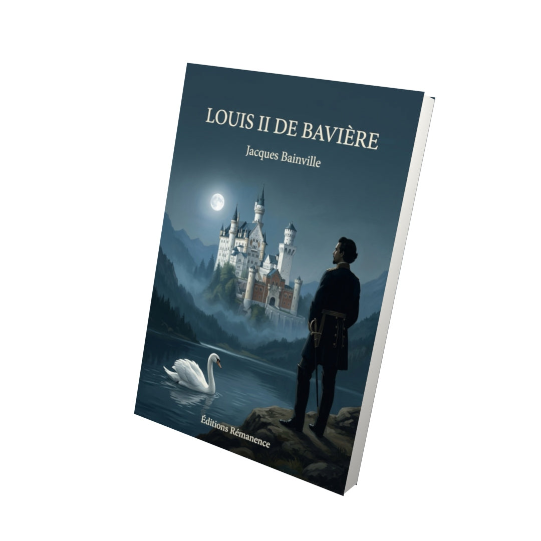 Livre Louis II de Bavière par Jacques Bainville - Vue 3D - Editions Remanence