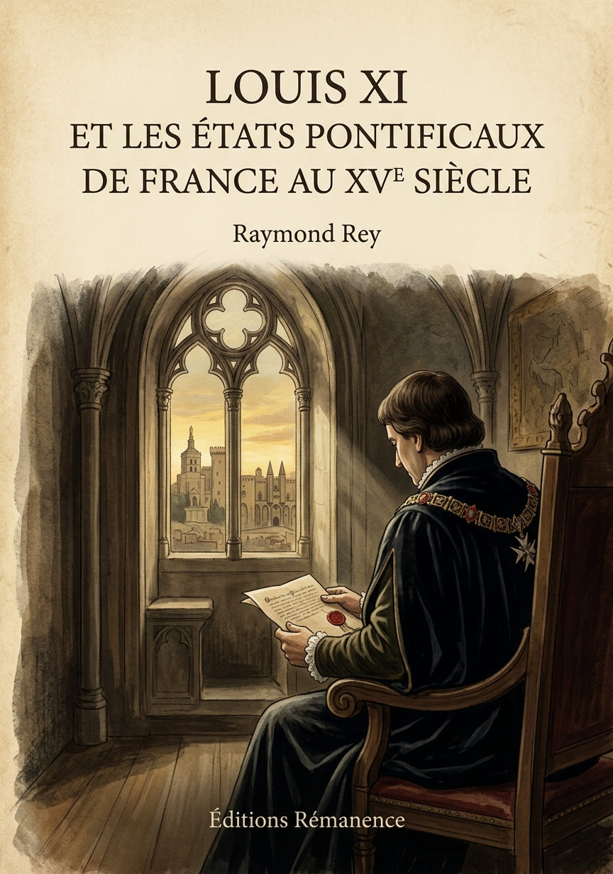 Louis XI et Les États Pontificaux de France au XVe siècle - Raymond Rey (Couverture)