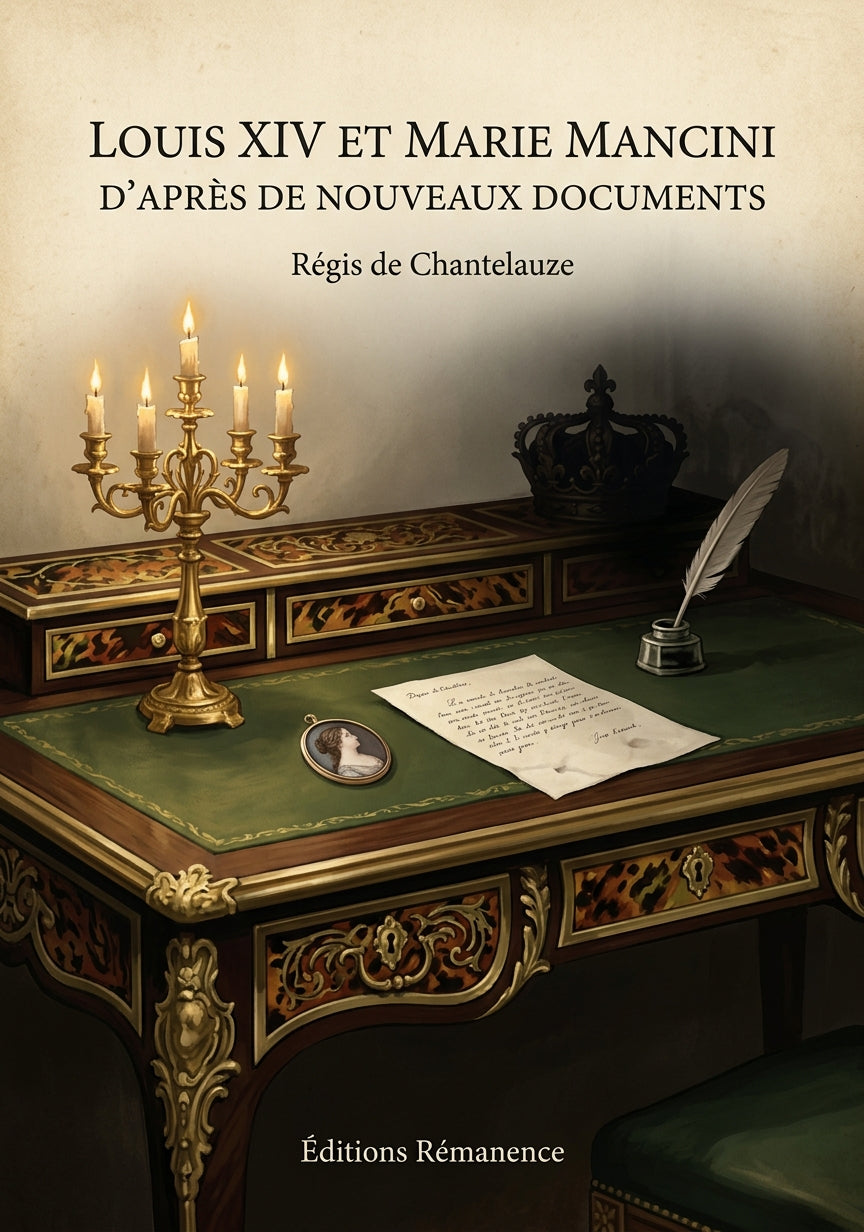 Louis XIV et Marie Mancini d'après de nouveaux documents - Régis de Chantelauze (Couverture)