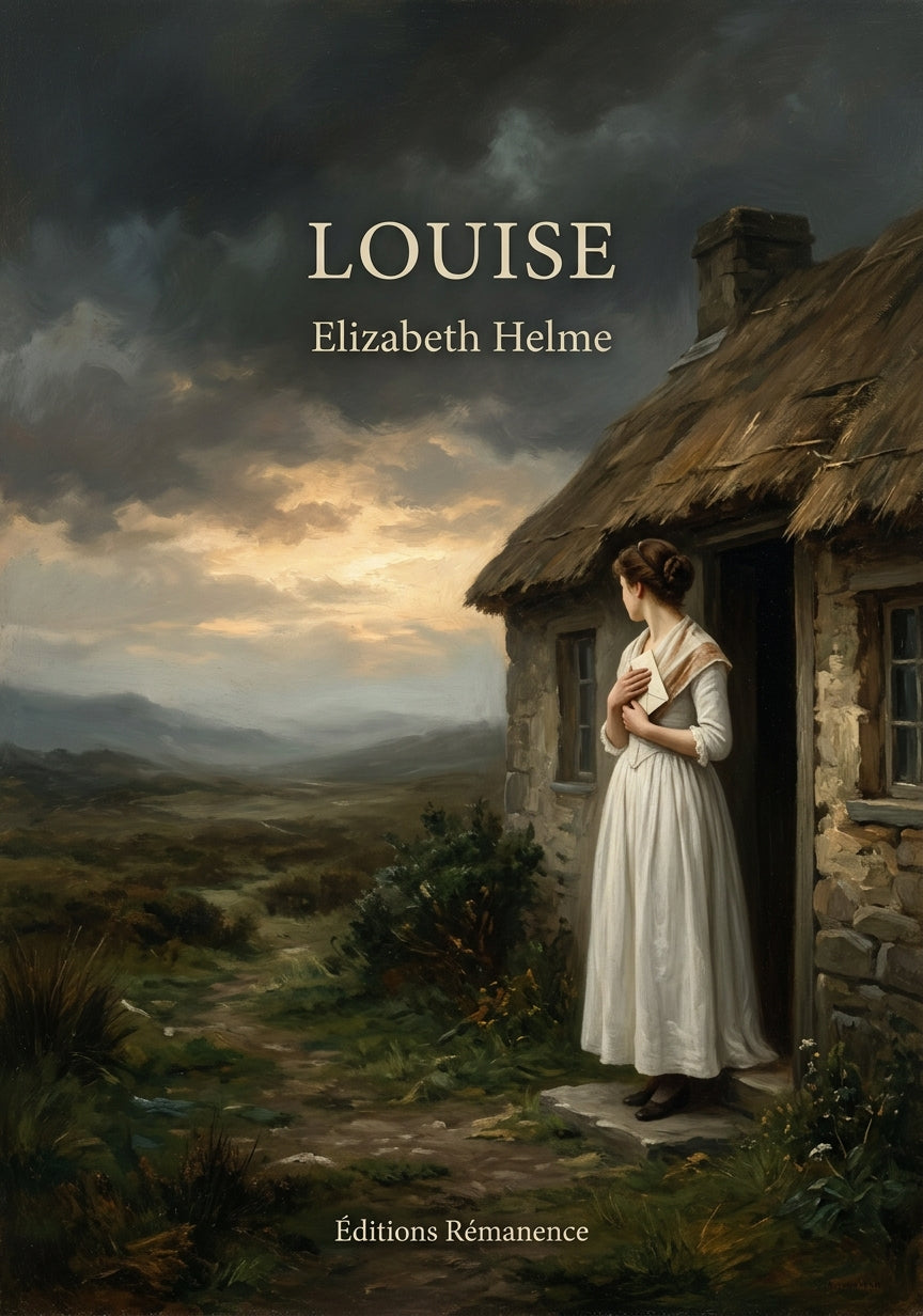 Livre Louise par Elizabeth Helme - Couverture - Editions Remanence