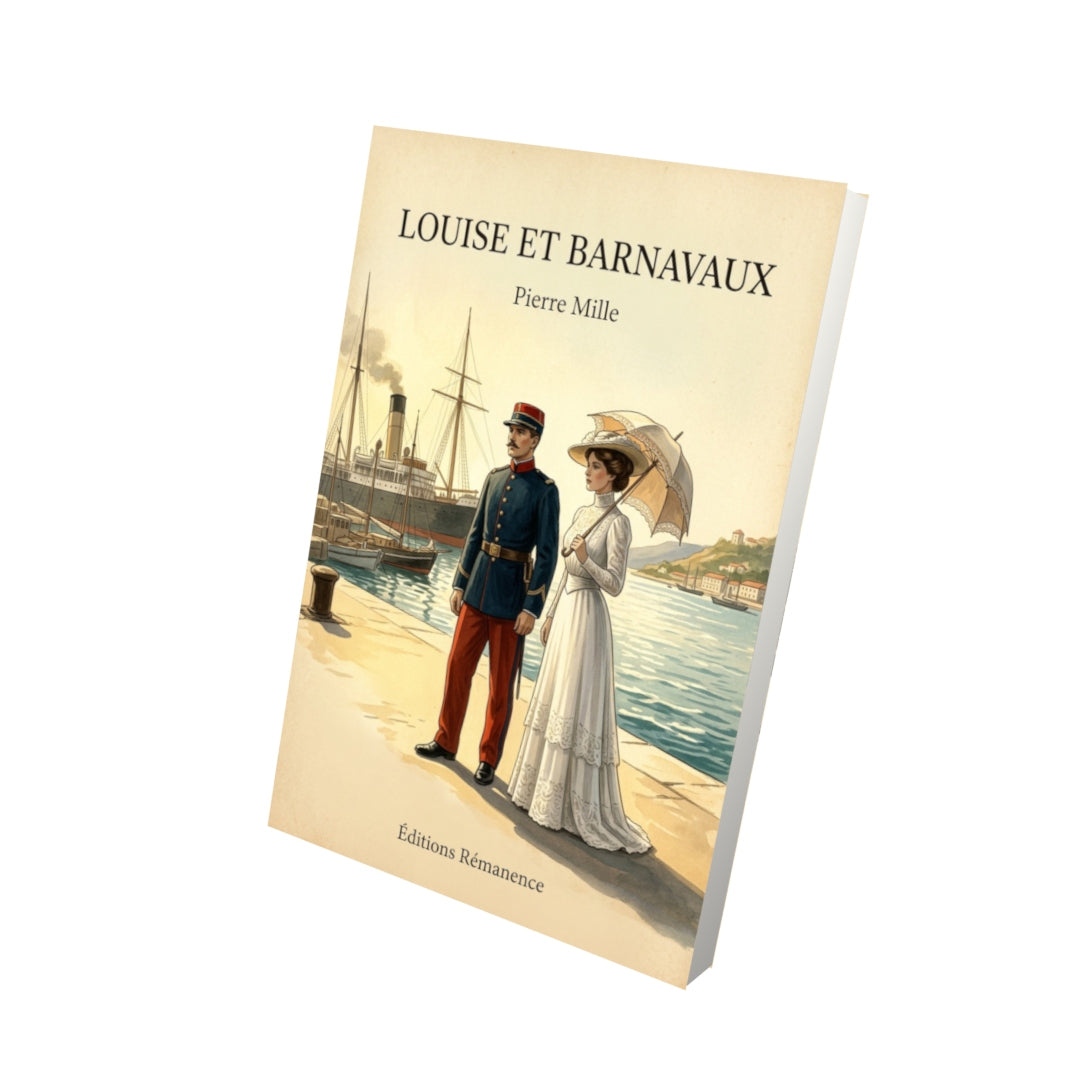 Livre Louise et Barnavaux - Pierre Mille - Vue 3D - Editions Remanence