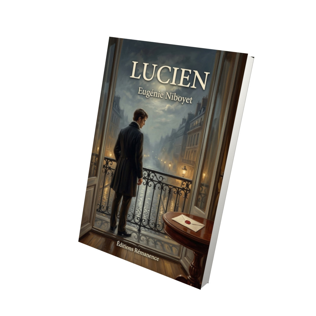 Livre Lucien par Eugénie Niboyet - Vue 3D - Editions Remanence