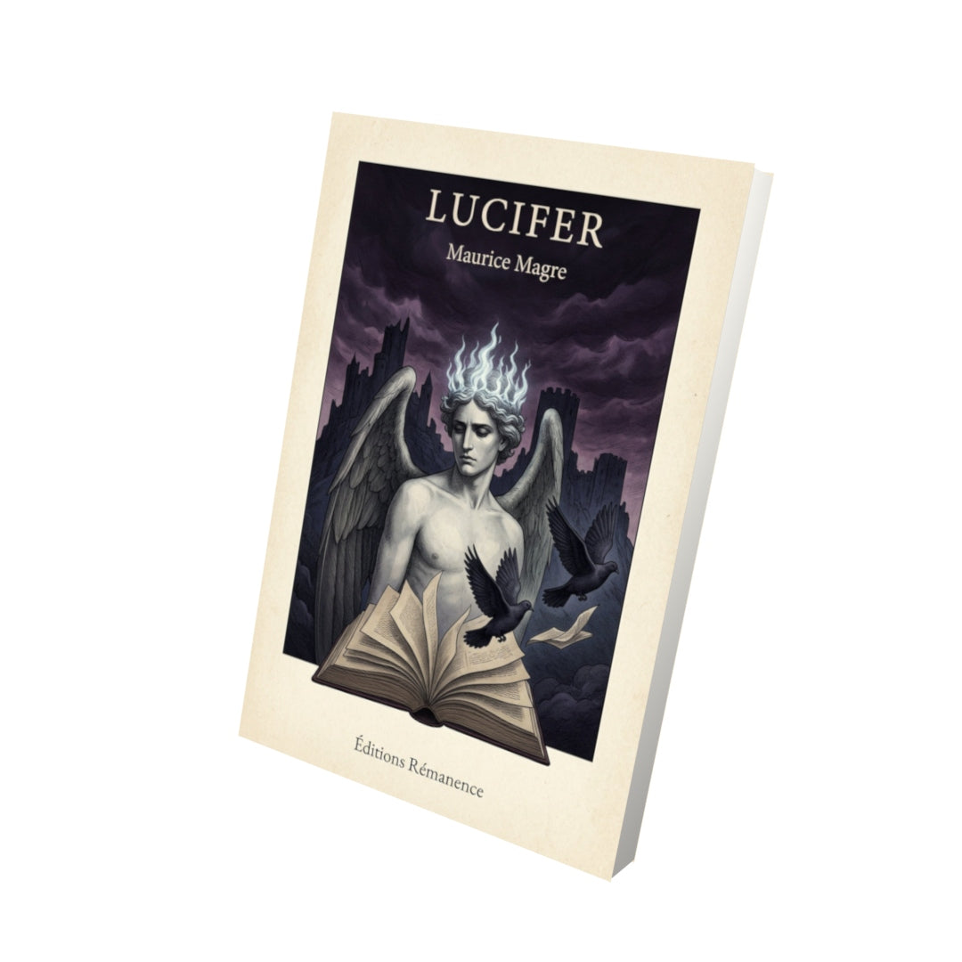 Livre Lucifer - Maurice Magre - Vue 3D - Editions Remanence