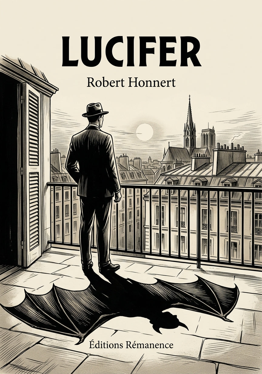 Livre Lucifer par Robert Honnert - Couverture - Editions Remanence