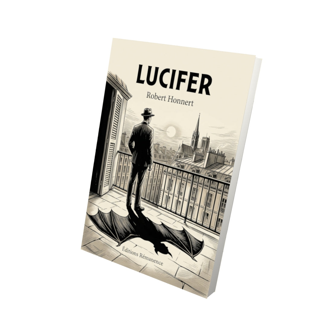 Livre Lucifer par Robert Honnert - Vue 3D - Editions Remanence