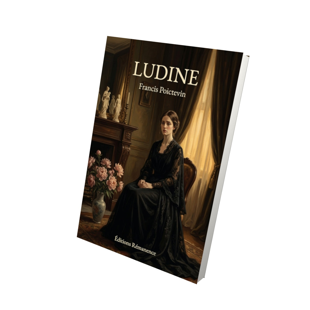 Livre Ludine par Francis Poictevin - Vue 3D - Editions Remanence