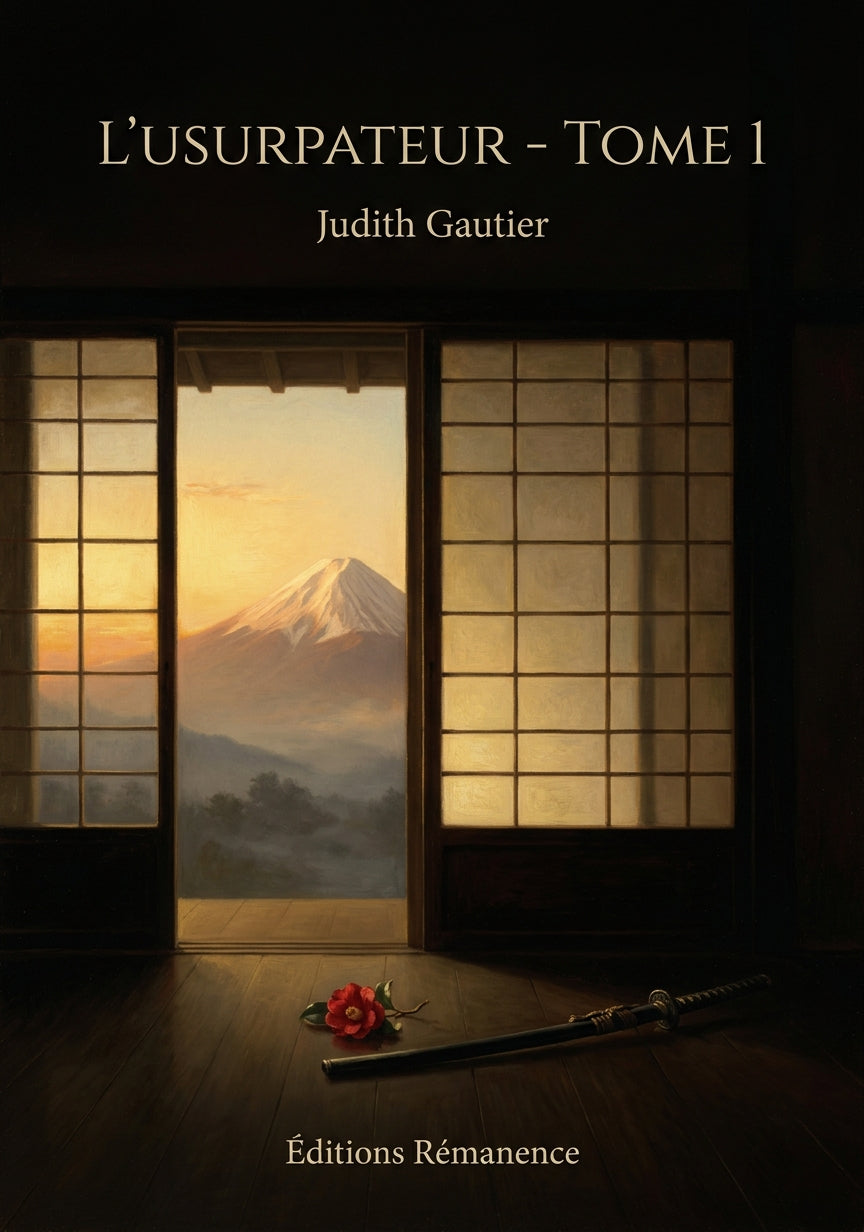 Livre L’Usurpateur - Tome 1 par Judith Gautier - Couverture - Editions Remanence