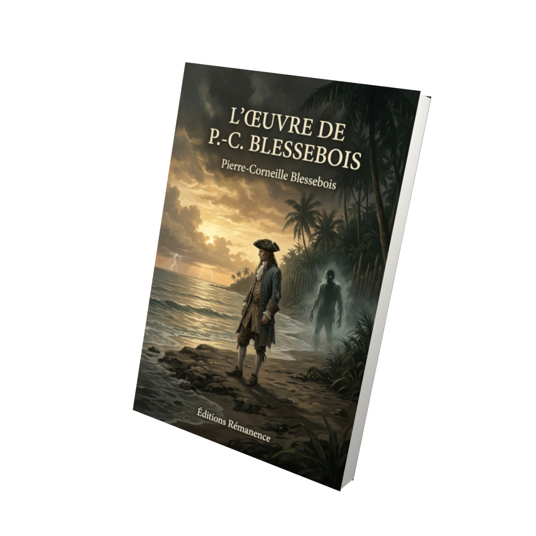 Livre L’Œuvre de P.-C. Blessebois par Pierre-Corneille Blessebois - Vue 3D - Editions Remanence
