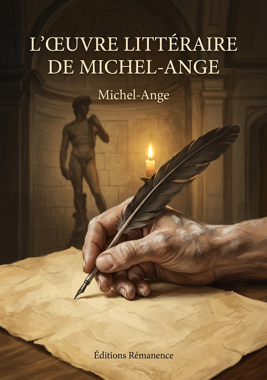 Livre L’Œuvre littéraire de Michel-Ange par Michel-Ange - Couverture - Editions Remanence