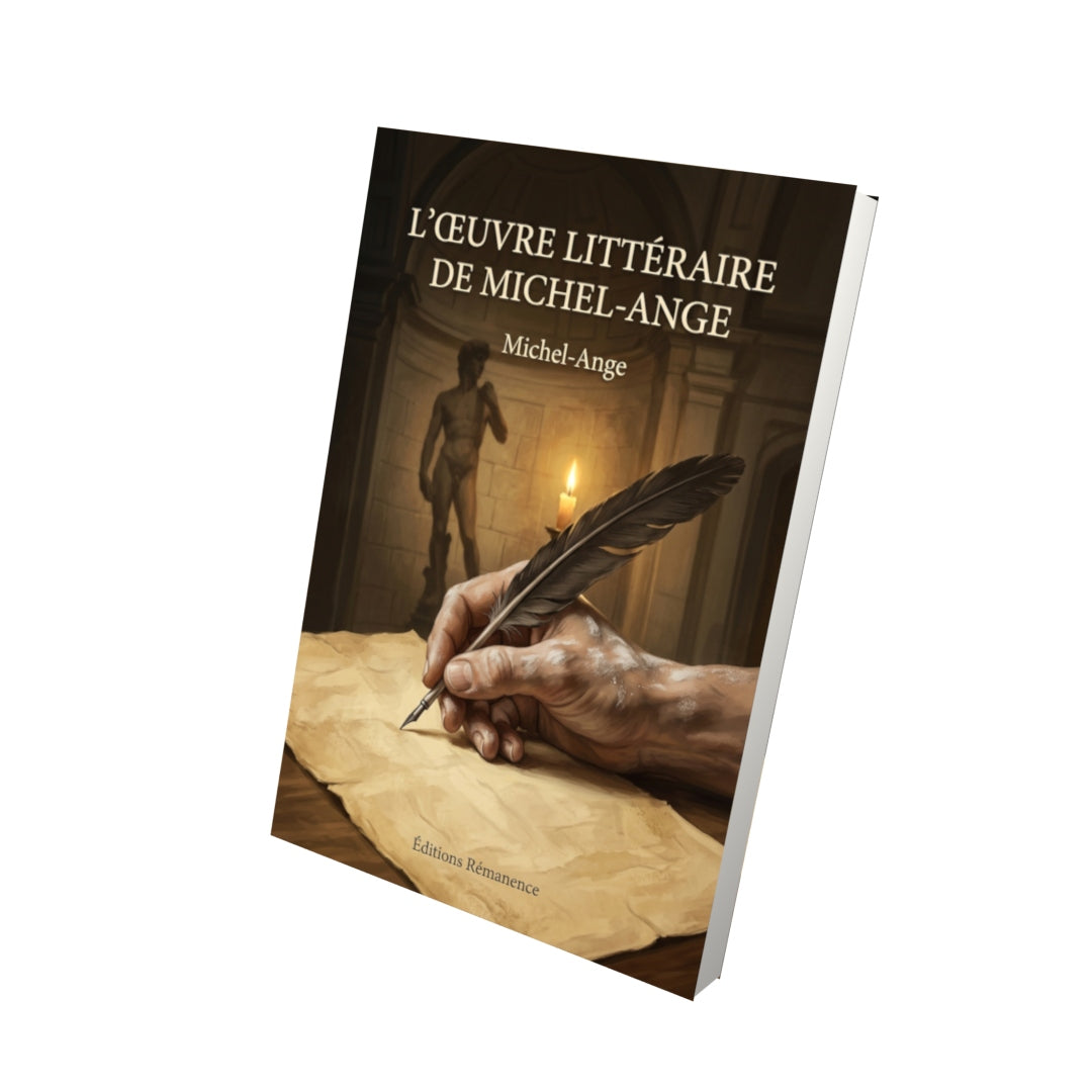 Livre L’Œuvre littéraire de Michel-Ange par Michel-Ange - Vue 3D - Editions Remanence