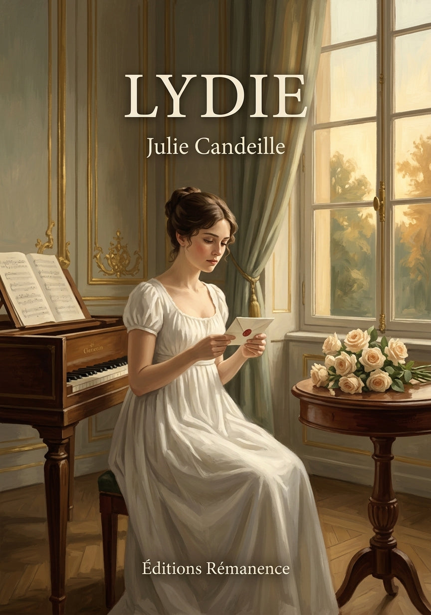 Livre Lydie par Julie Candeille - Couverture - Editions Remanence