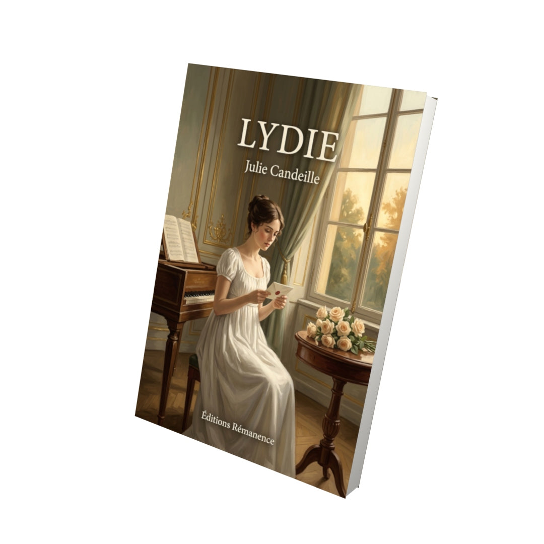 Livre Lydie par Julie Candeille - Vue 3D - Editions Remanence