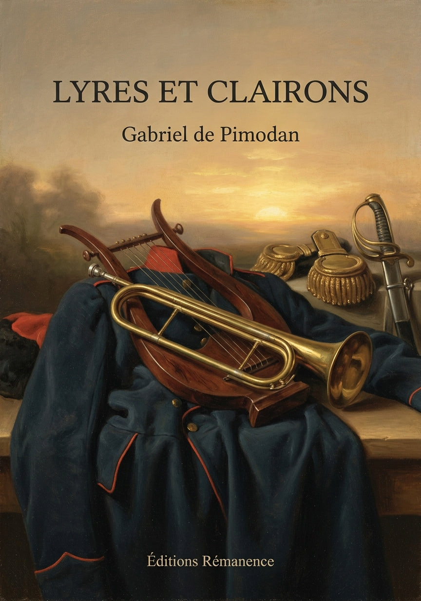 Livre Lyres et Clairons par Gabriel de Pimodan - Couverture - Editions Remanence