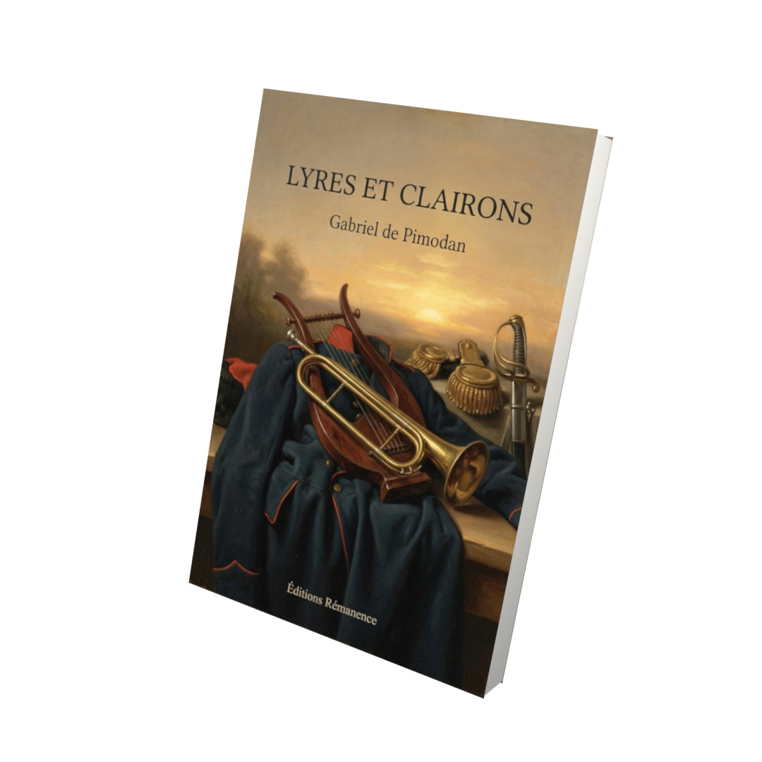 Livre Lyres et Clairons par Gabriel de Pimodan - Vue 3D - Editions Remanence