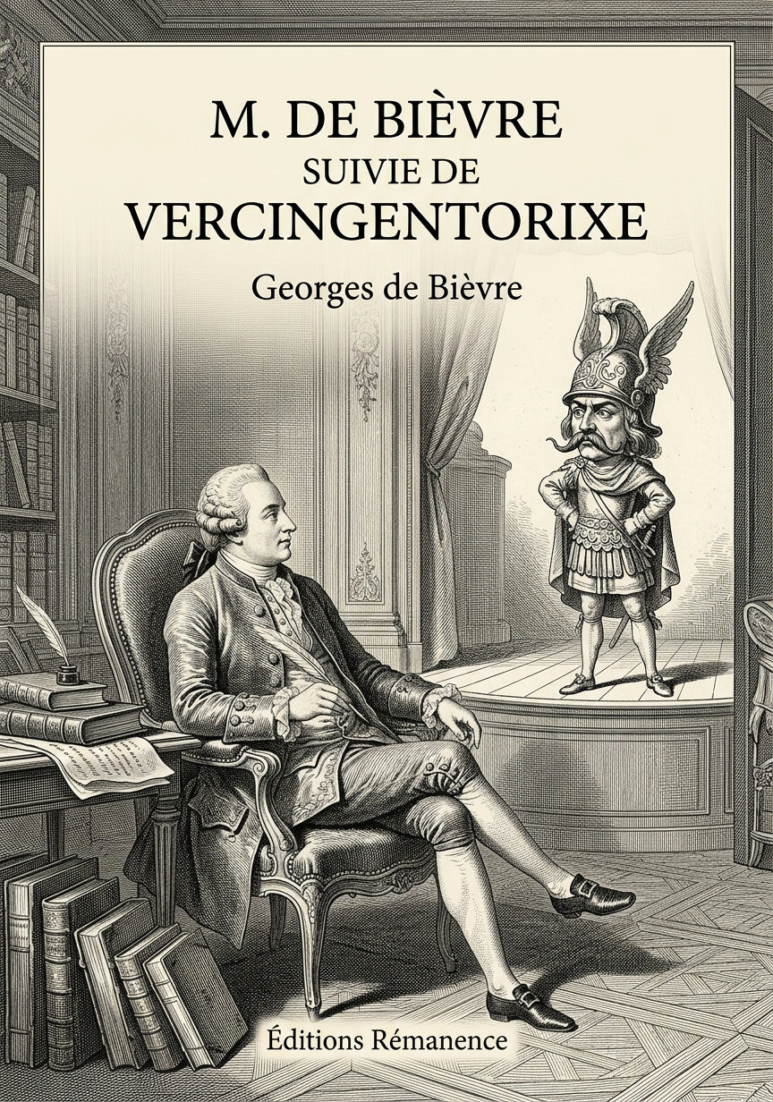 Livre M. de Bievre suivie de Vercingentorixe par Georges de Bièvre - Couverture - Editions Remanence
