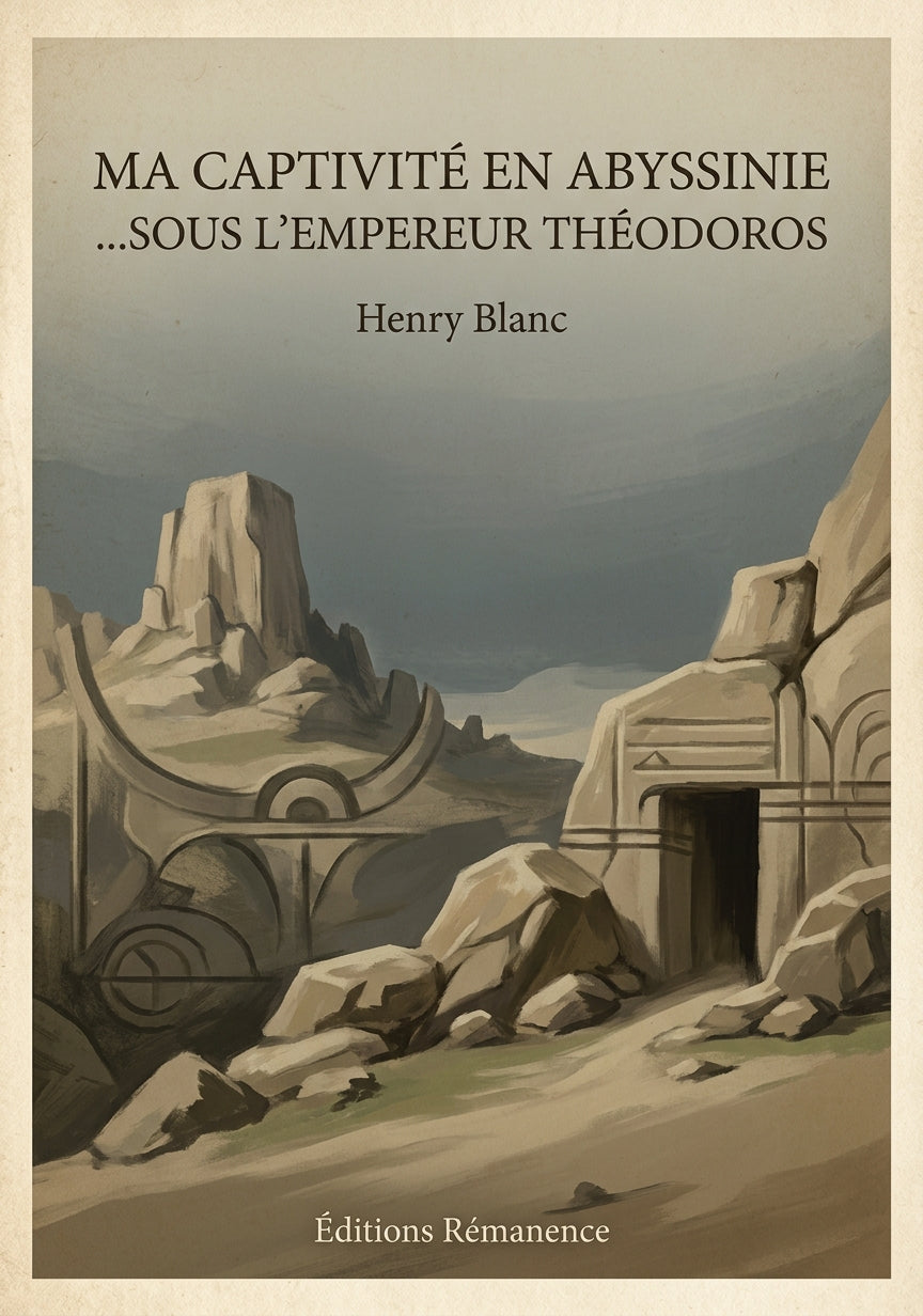 Ma captivité en Abyssinie ...sous l'empereur Théodoros - Henry Blanc (Couverture)
