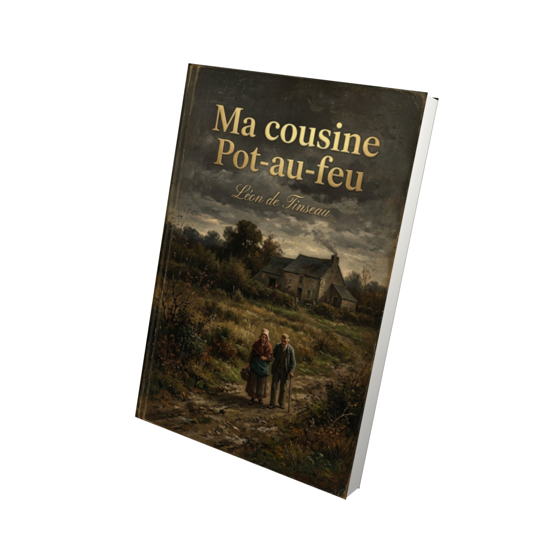 Livre Ma cousine Pot-au-feu - Léon de Tinseau - Vue 3D - Editions Remanence