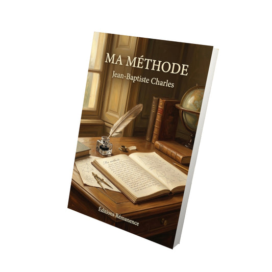 Livre Ma méthode par Jean-Baptiste Charles - Vue 3D - Editions Remanence