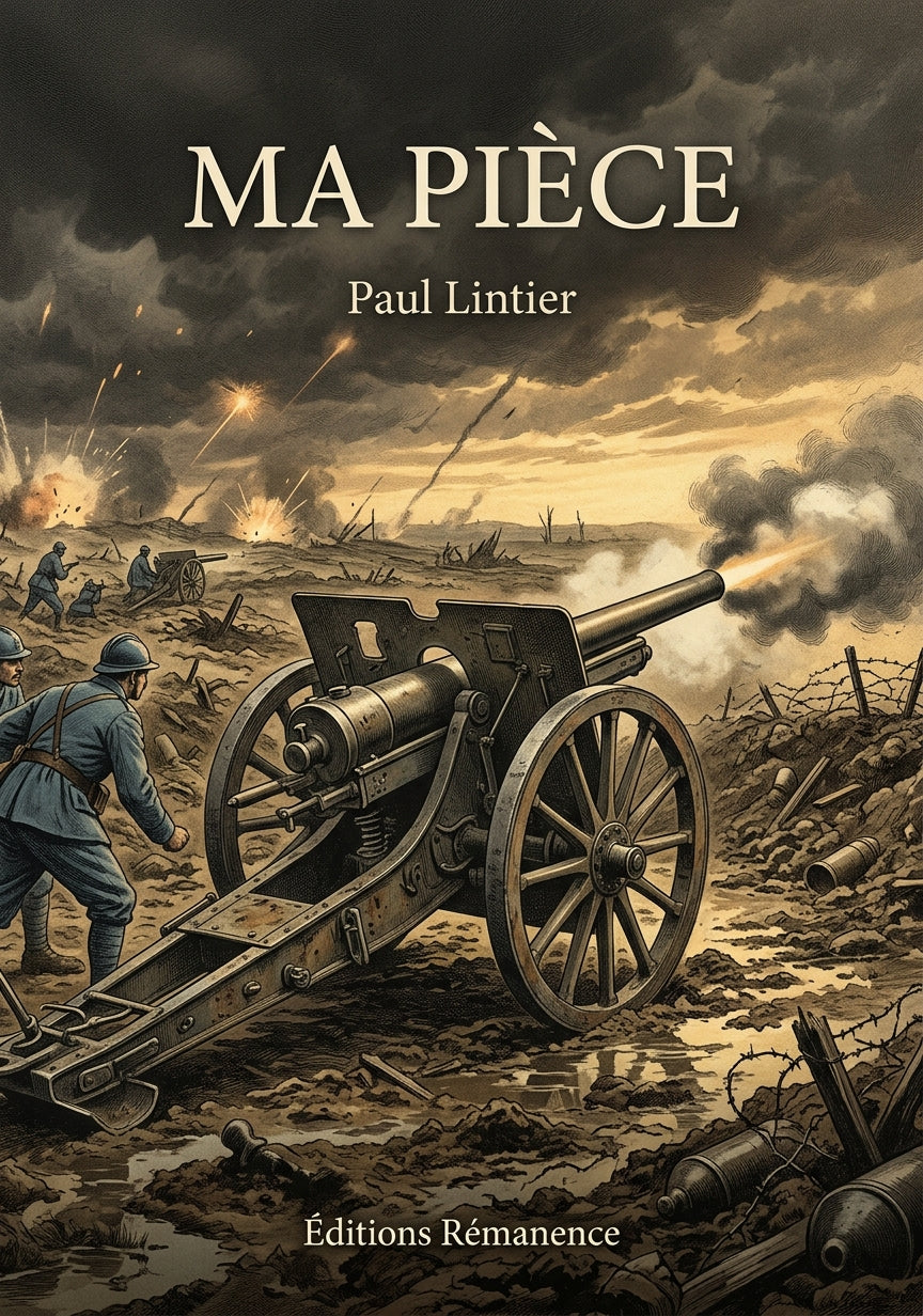 Livre Ma pièce par Paul Lintier - Couverture - Editions Remanence
