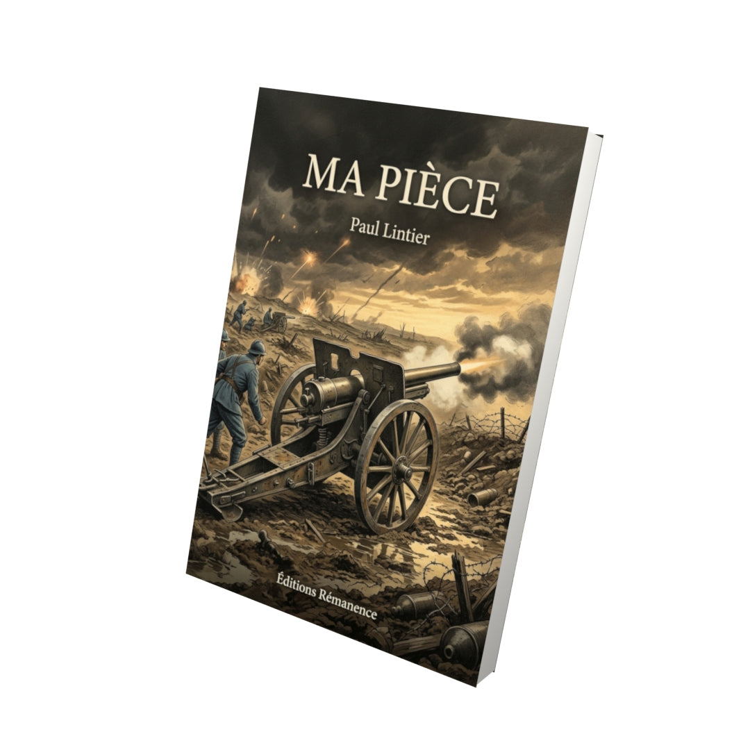 Livre Ma pièce par Paul Lintier - Vue 3D - Editions Remanence