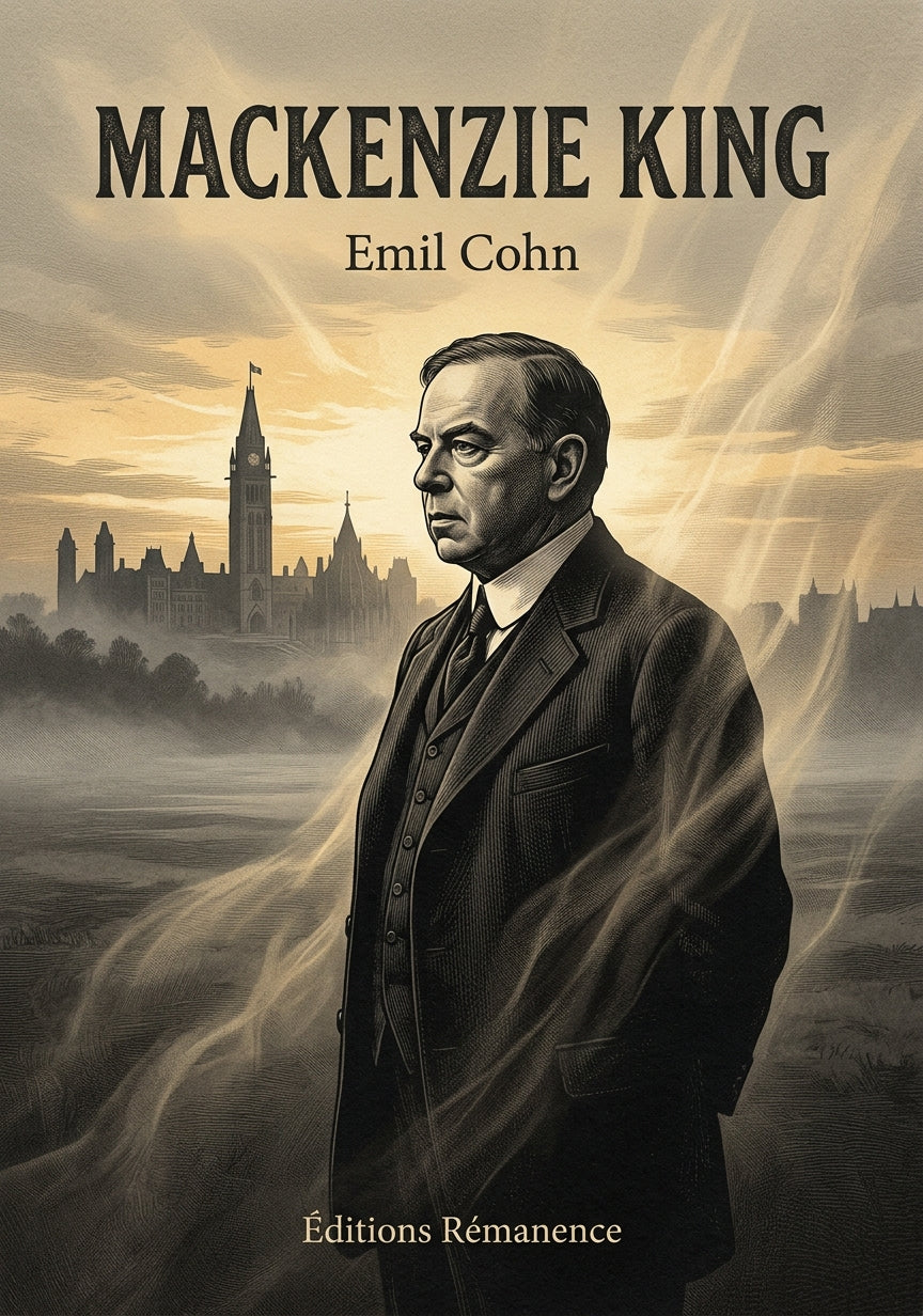 Livre Mackenzie King par Emil Cohn - Couverture - Editions Remanence