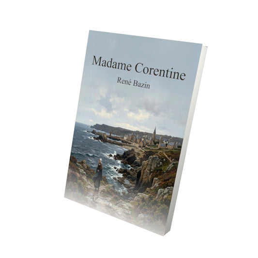 Livre Madame Corentine – René Bazin - Vue 3D - Editions Remanence