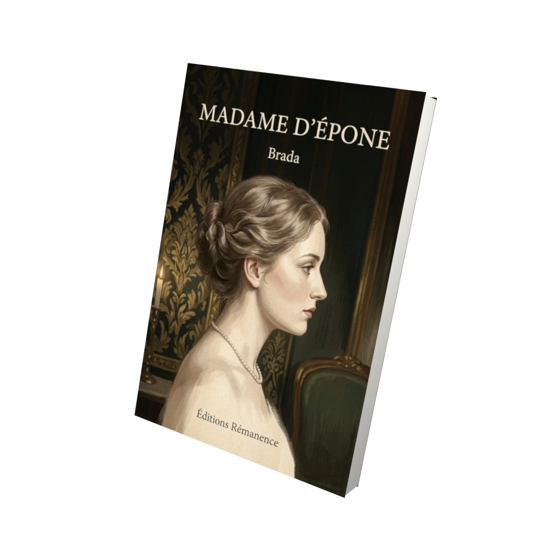 Livre Madame d'Épone - Brada - Vue 3D - Editions Remanence