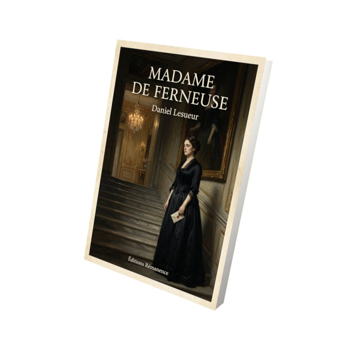 Livre Madame de Ferneuse - Daniel Lesueur - Vue 3D - Editions Remanence