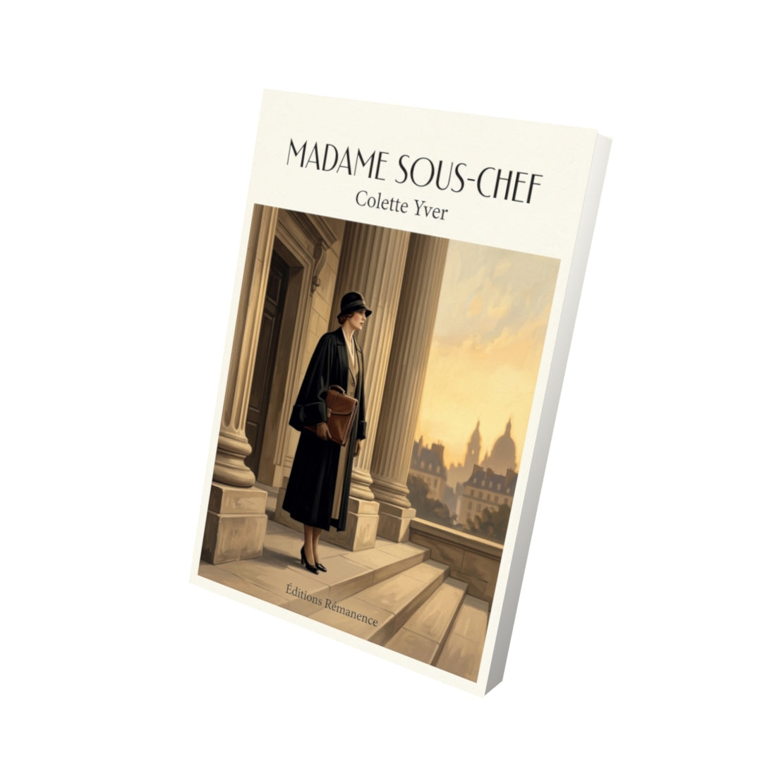 Livre Madame sous-chef par Colette Yver - Vue 3D - Editions Remanence