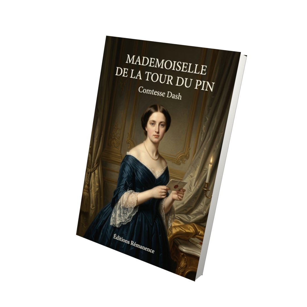 Livre Mademoiselle de La Tour du Pin par Comtesse Dash - Vue 3D - Editions Remanence