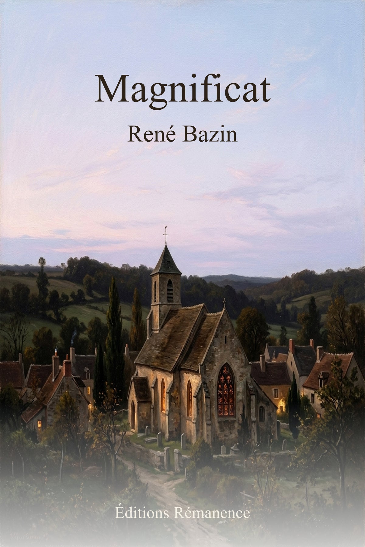 Couverture Éditions Rémanence - Magnificat - René Bazin