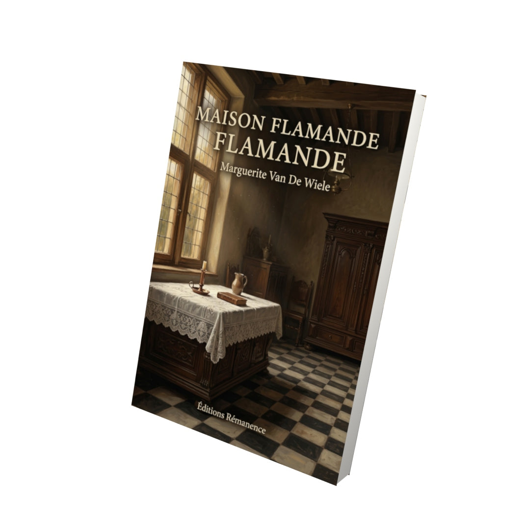 Livre Maison flamande par Marguerite Van De Wiele - Vue 3D - Editions Remanence
