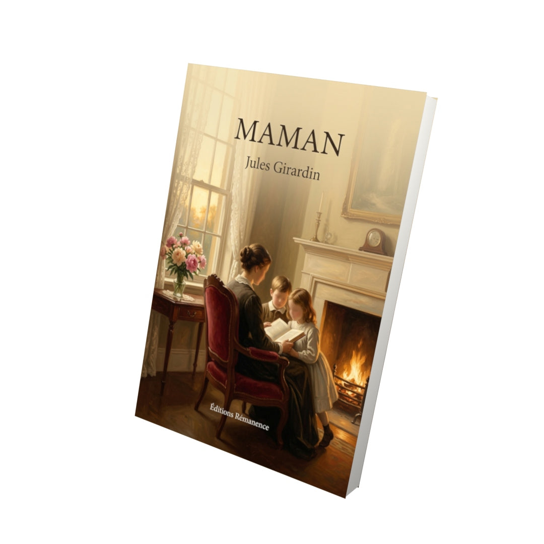 Livre Maman par Jules Girardin - Vue 3D - Editions Remanence