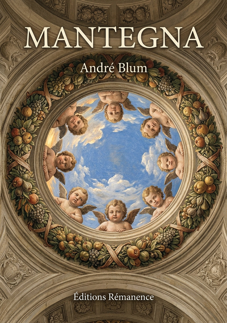 Livre Mantegna par André Blum - Couverture - Editions Remanence