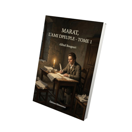 Livre Marat, l’Ami du peuple - Tome 1 - Alfred Bougeart - Editions Remanence