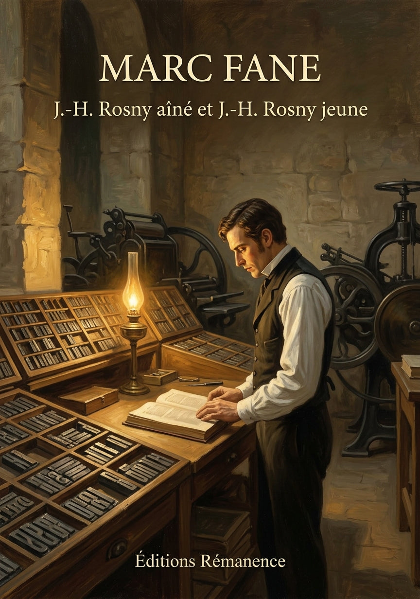 Livre Marc Fane par J.-H. Rosny aîné et J.-H. Rosny jeune - Couverture - Editions Remanence