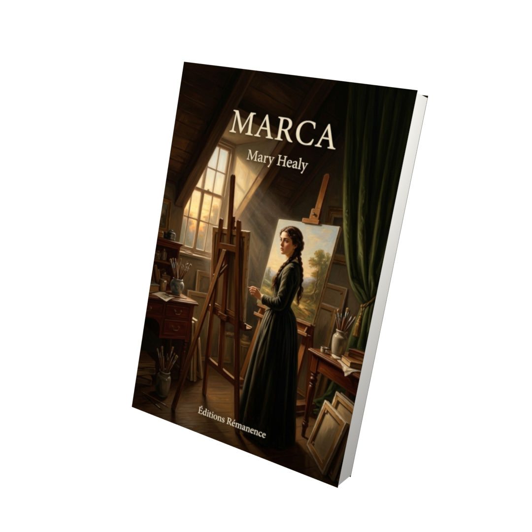 Livre Marca par Mary Healy - Vue 3D - Editions Remanence