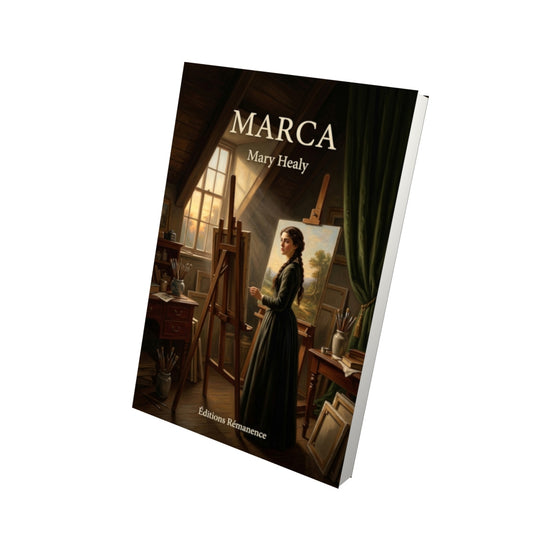 Livre Marca par Mary Healy - Vue 3D - Editions Remanence