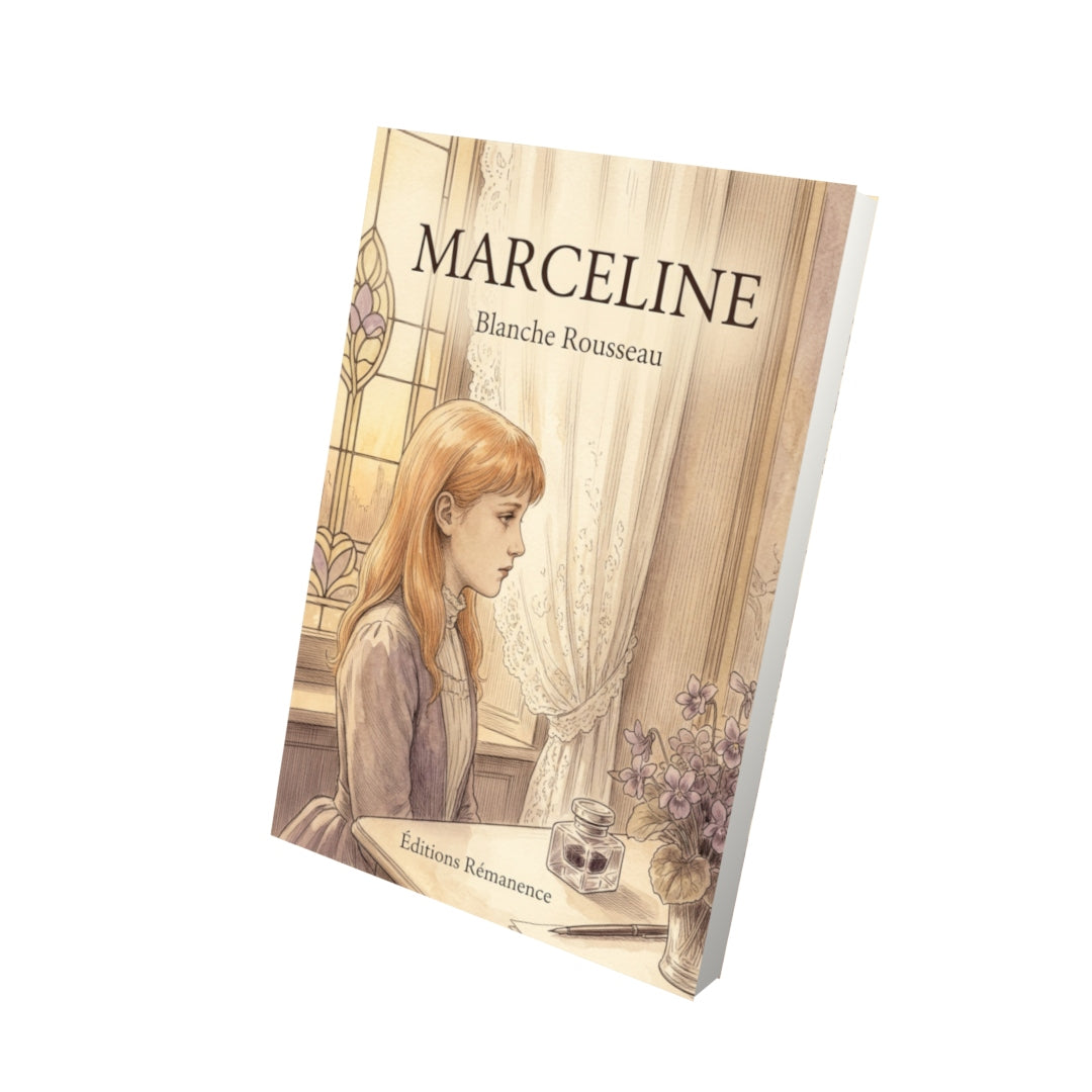 Livre Marceline par Blanche Rousseau - Vue 3D - Editions Remanence