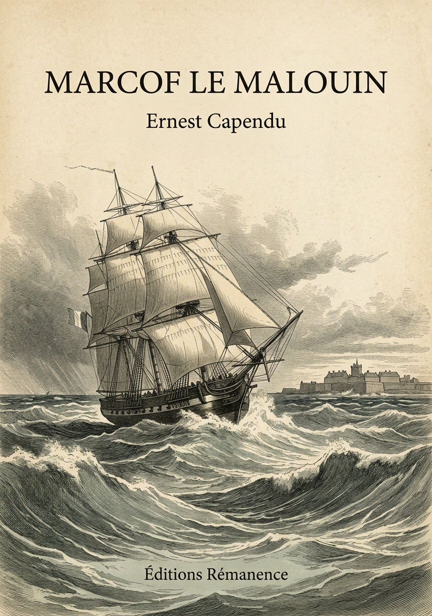 Marcof le Malouin - Ernest Capendu (Couverture)