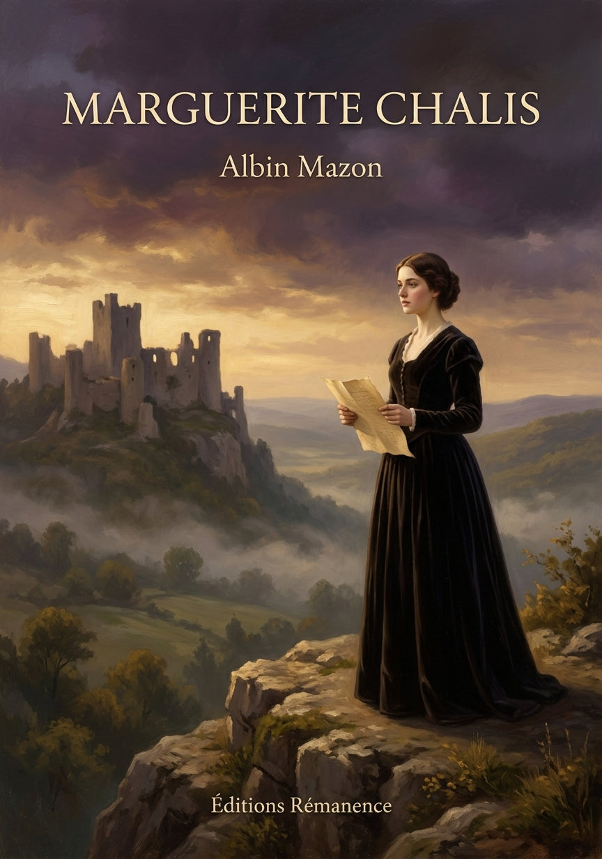 Livre Marguerite Chalis par Albin Mazon - Couverture - Editions Remanence
